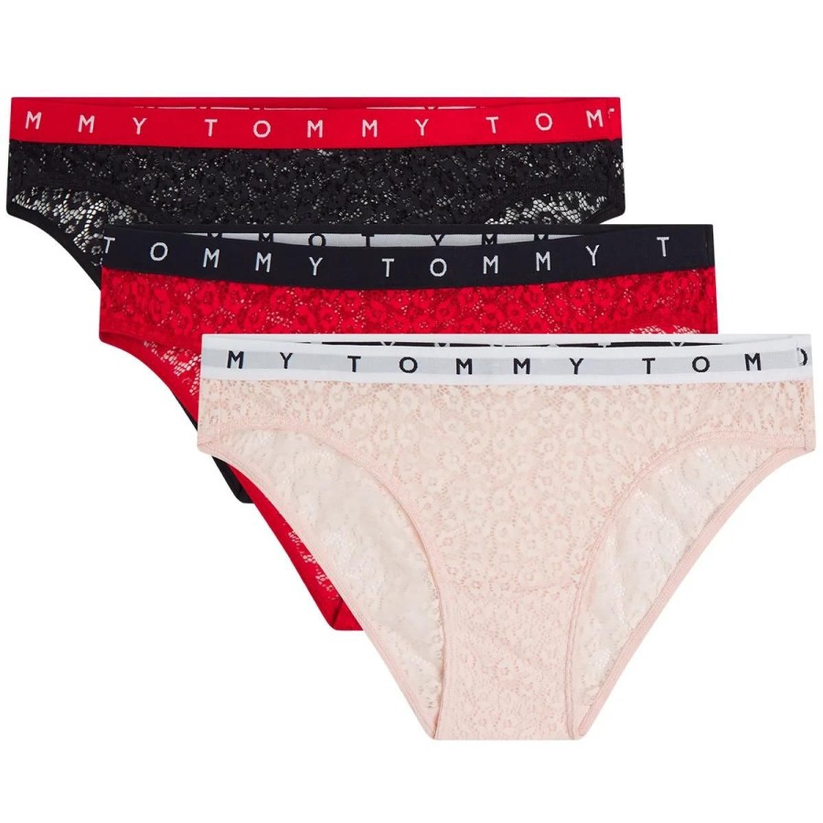 Lingeri Tommy Hilfiger Tai Trusse | Tommy Hilfiger Lingeri 3-Pack Tai Trusse, Multi