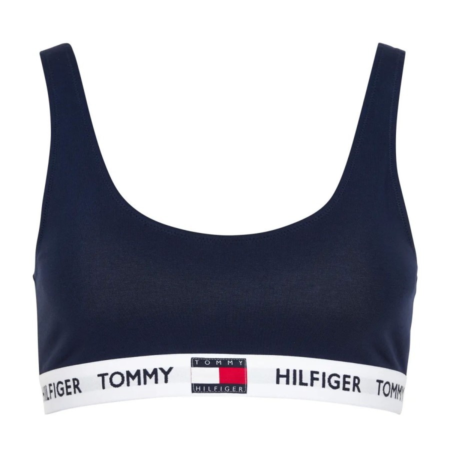 Lingeri Tommy Hilfiger Bh Toppe | Tommy Hilfiger Bralette Top, Bl