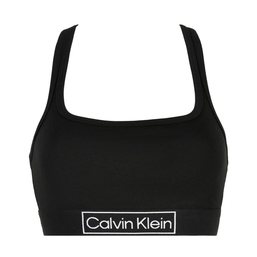 Lingeri Calvin Klein Bh Toppe | Calvin Klein Unlined Bralette Bh, Sort