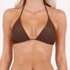 Lingeri Neo Noir Bikini | Neo Noir Skin Shell Bikini Top, Brun