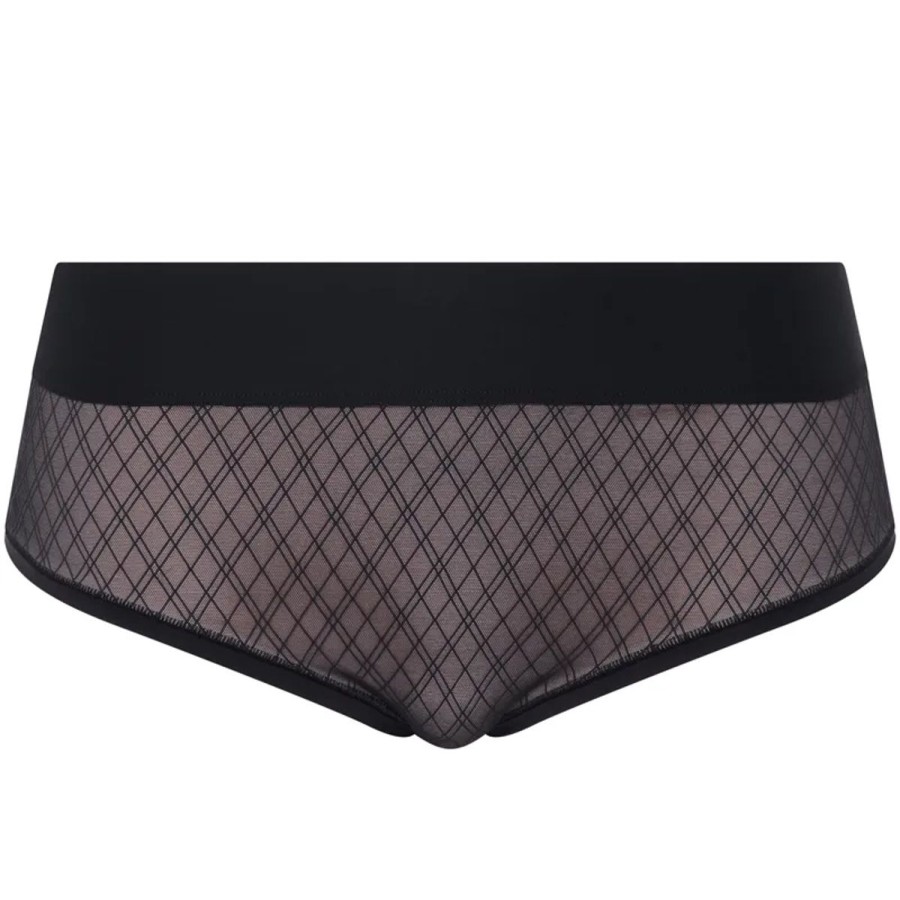 Lingeri Chantelle Hipster Trusse | Chantelle Smooth Lines Hipster Trusse, Sort