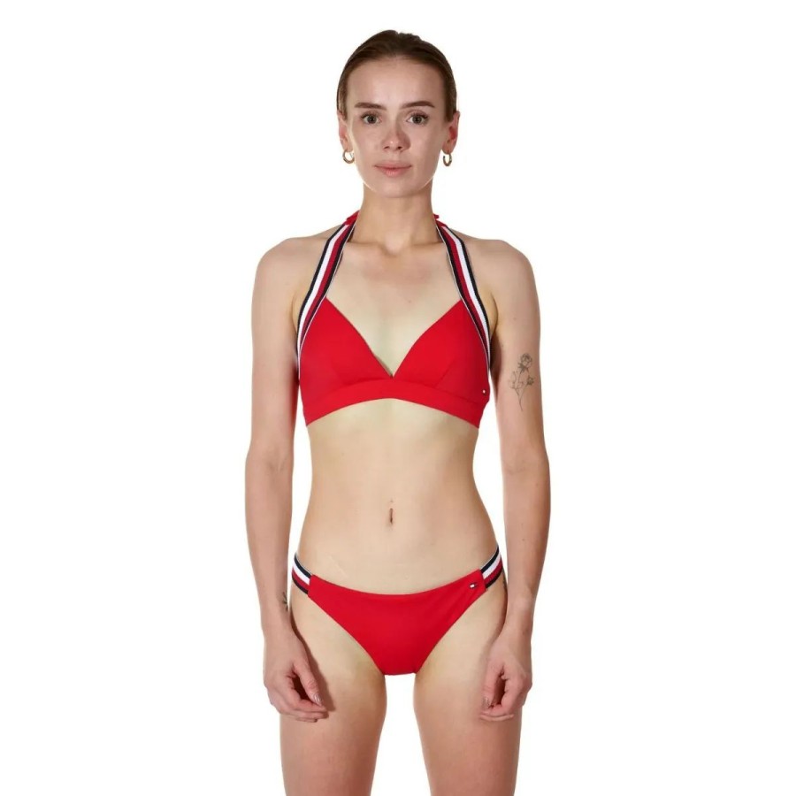 Lingeri Tommy Hilfiger Bikini | Tommy Hilfiger Triangle Bikini Top, R D