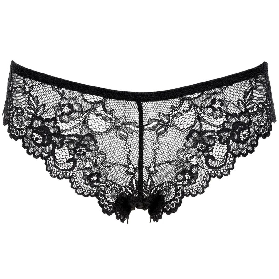 Lingeri Triumph G&Streng Trusse | Triumph Tempting Lace Brazilian G-Streng, Sort