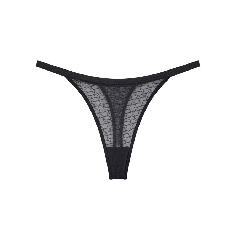 Lingeri Triumph G&Streng Trusse | Triumph Signature Sheer G-Streng, Sort