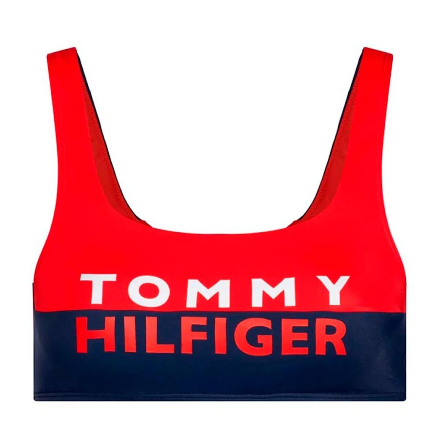 Lingeri Tommy Hilfiger Bh Toppe | Tommy Hilfiger Bralette Bikini Top, R D