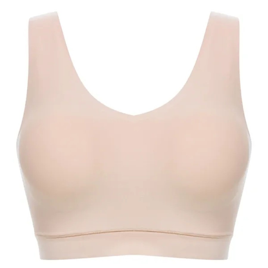 Lingeri Chantelle Bh Uden B Jle | Chantelle Soft Stretch Lounge Bh Top, Beige