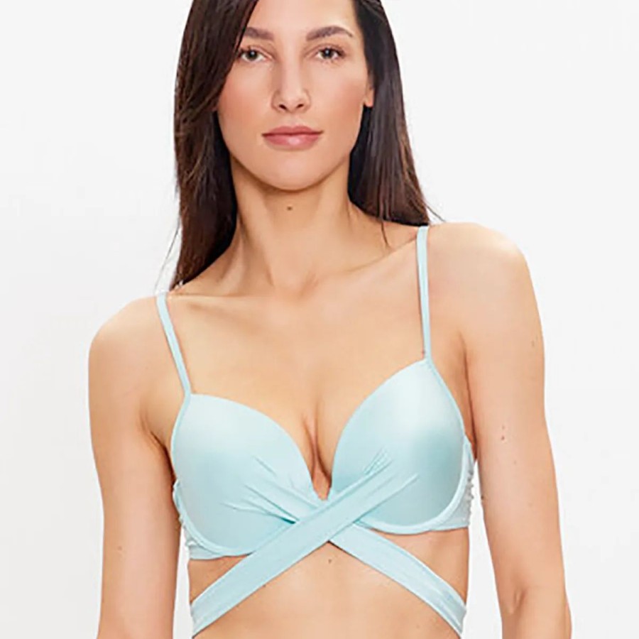 Lingeri Hunkem枚ller Bikini | Hunkem Ller Sydney Bikini Top Med B Jle, Bl