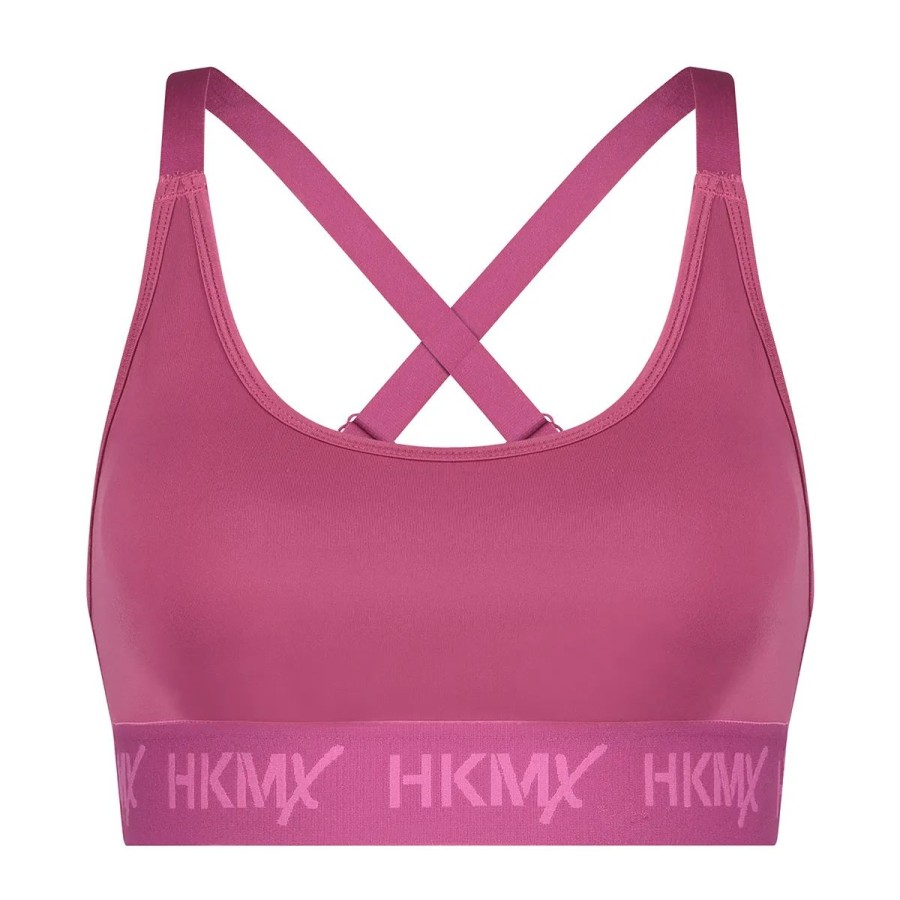 Lingeri Hunkem枚ller Bh Uden B Jle | Hunkem Ller The Crop Logo Top Sports Bh, Lyser D