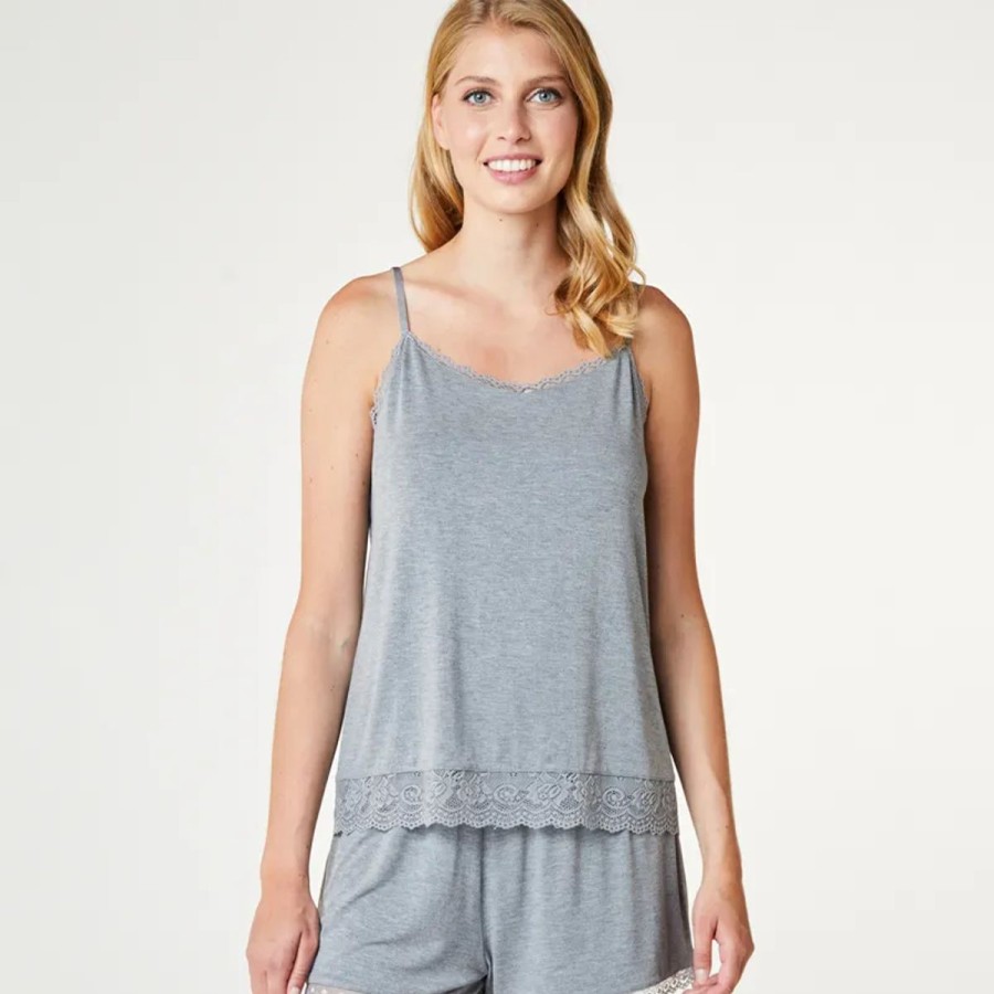 Lingeri CCDK natt酶j og loungewear Homewear | Ccdk Kendall Chemise Top, Gr