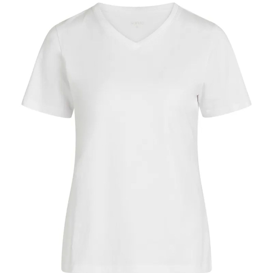 Lingeri NORVIG T-Shirts | Norvig Ladies V-Neck T-Shirt, Hvid