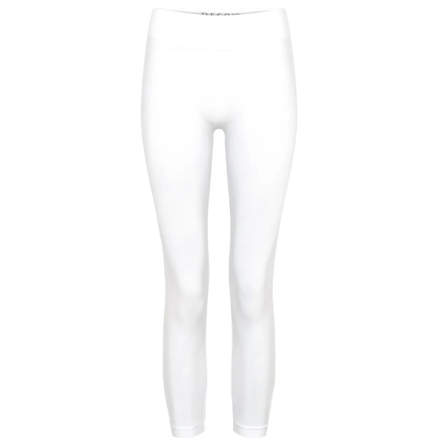 Lingeri DECOY str酶mper og str酶mpebukser Leggings | Decoy Seamless Str Mpebukser, Hvid