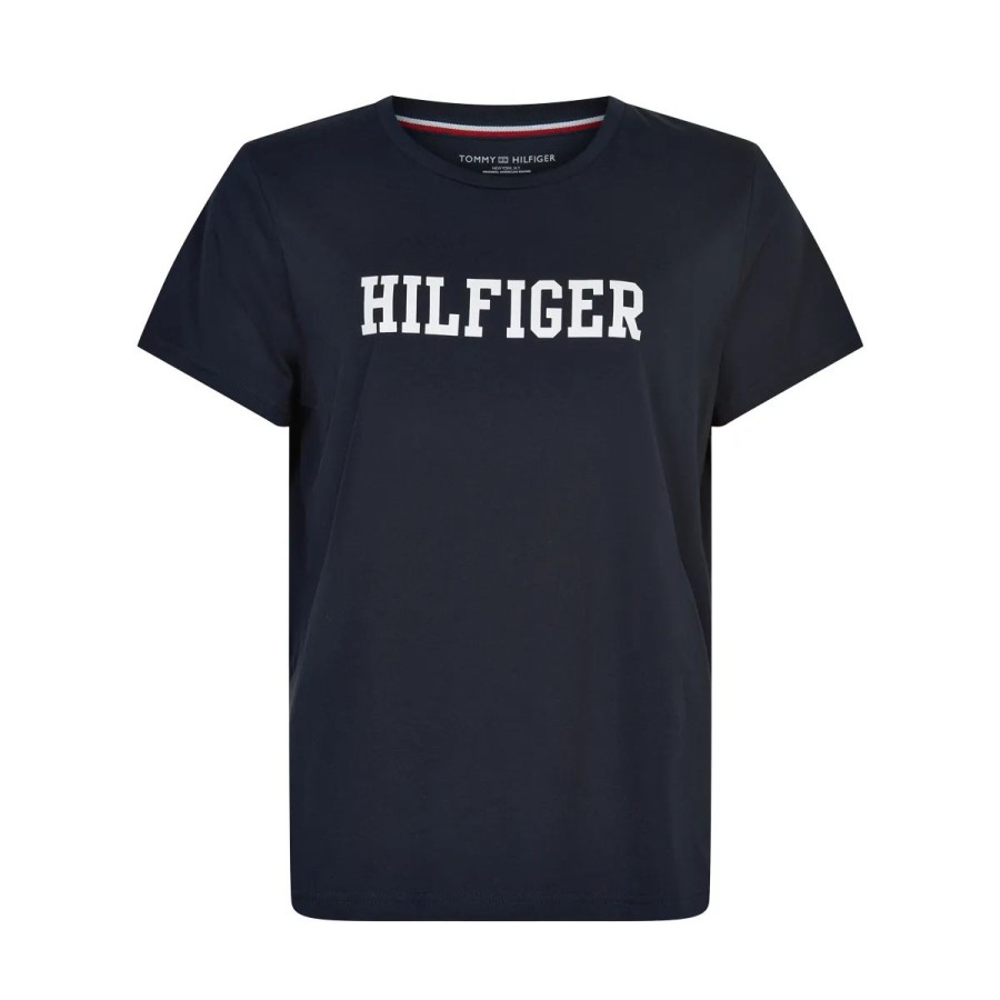 Lingeri Tommy Hilfiger Homewear | Tommy Hilfiger Cn T-Shirt, Bl