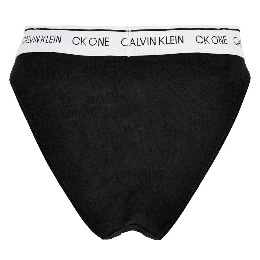 Lingeri Calvin Klein Tai Trusse | Calvin Klein Lingeri High Leg Tanga Trusse, Sort