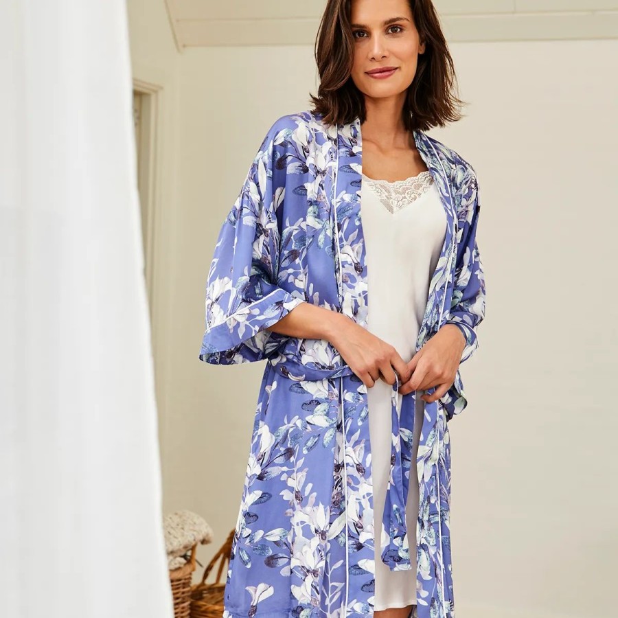 Lingeri CCDK natt酶j og loungewear K Ber | Ccdk Jean Kimono, Bl