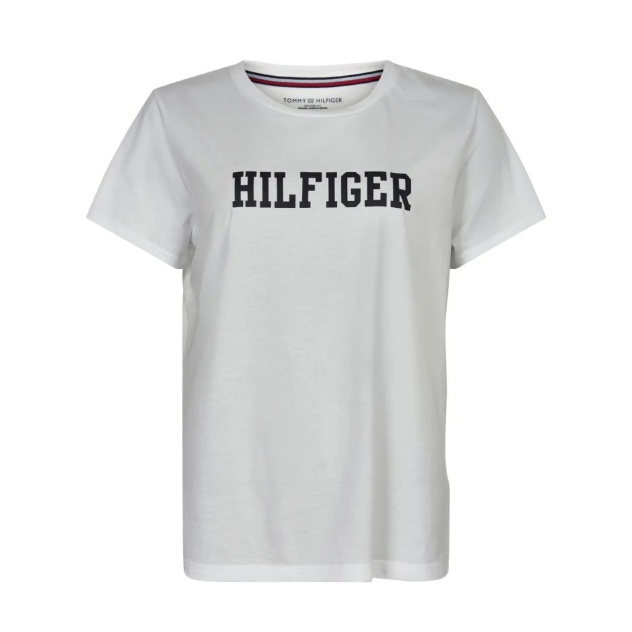 Lingeri Tommy Hilfiger Homewear | Tommy Hilfiger Cn T-Shirt, Hvid