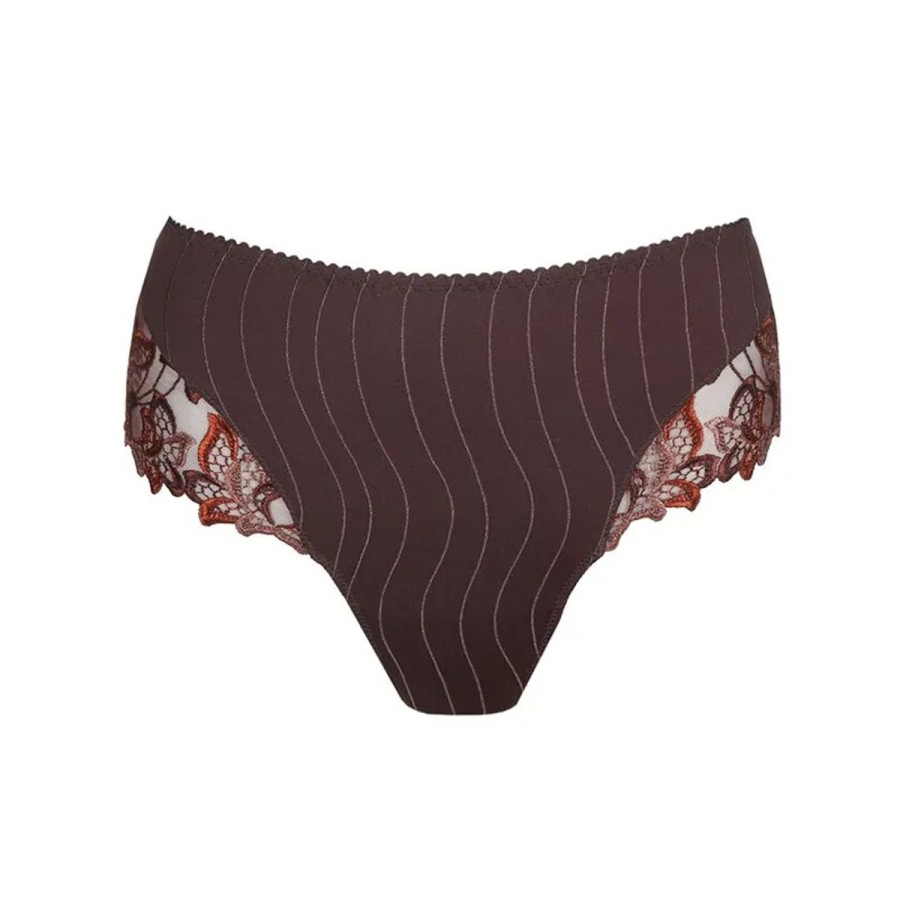 Lingeri PrimaDonna Brazilian Trusse | Primadonna Deauville Luxury G-Streng, Brun