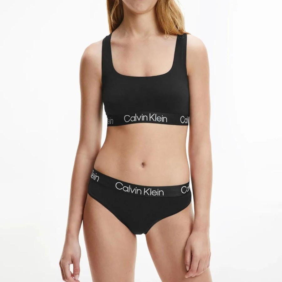 Lingeri Calvin Klein Bh Toppe | Calvin Klein Unlined Bralette Bh, Sort