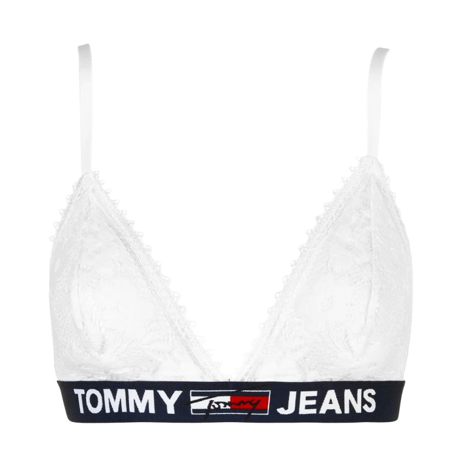 Lingeri Tommy Hilfiger Bh Uden B Jle | Tommy Hilfiger Lingerie Unlinted Triangle Bh Uden B Jle, Hvid