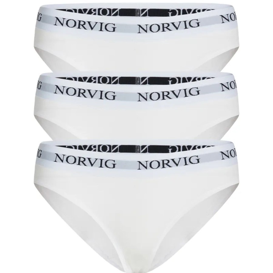 Lingeri NORVIG Tai Trusse | Norvig 3-Pack Tai Trusse, Hvid