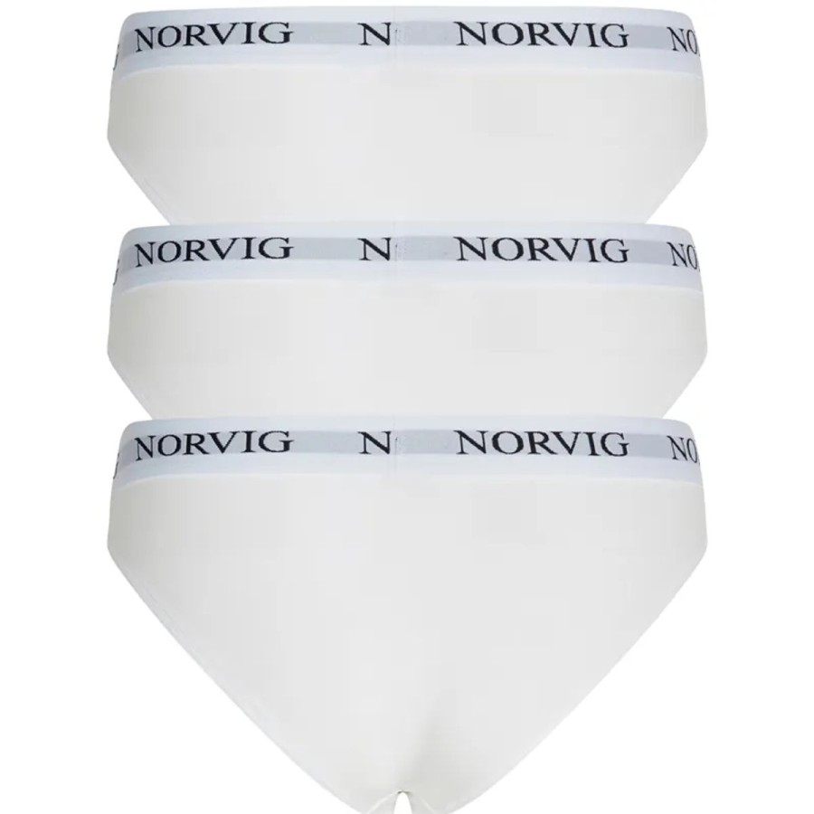 Lingeri NORVIG Tai Trusse | Norvig 3-Pack Tai Trusse, Hvid