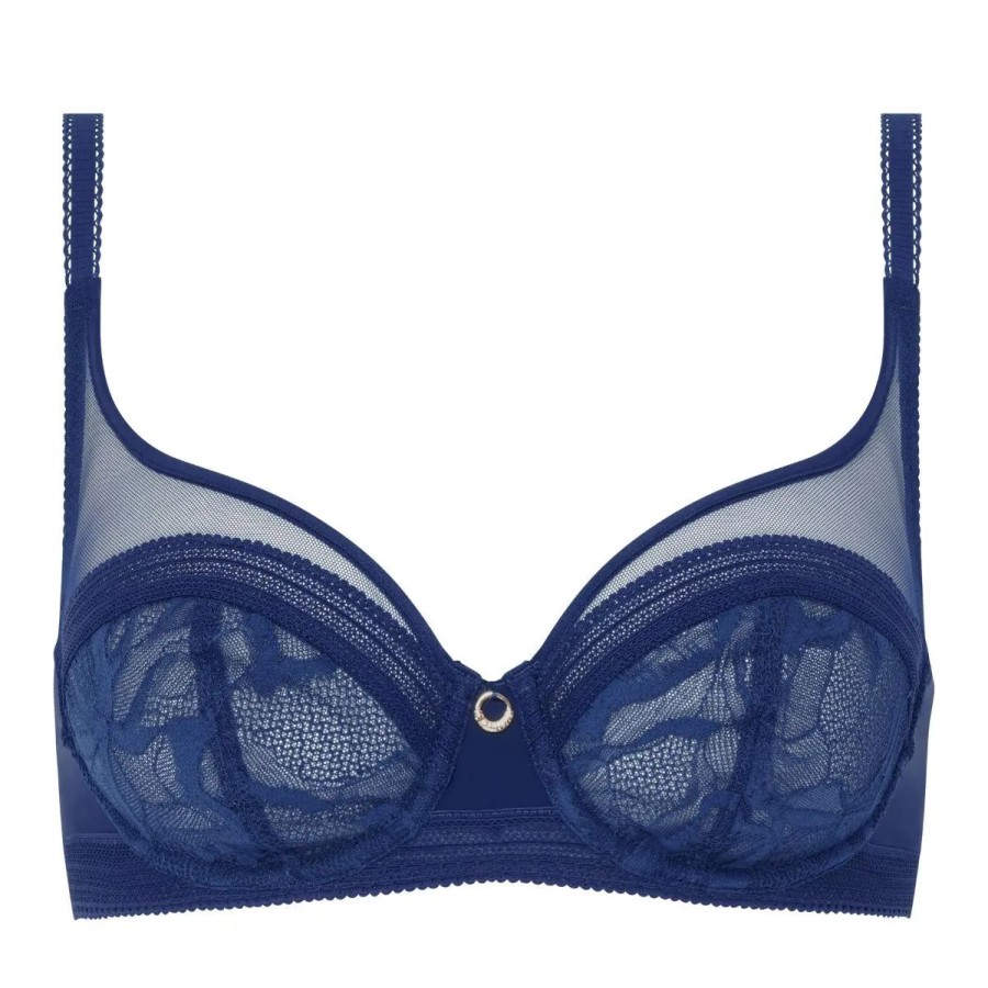 Lingeri Chantelle Bh Uden Vattering | Chantelle True Lace Bh Med B Jle, Bl