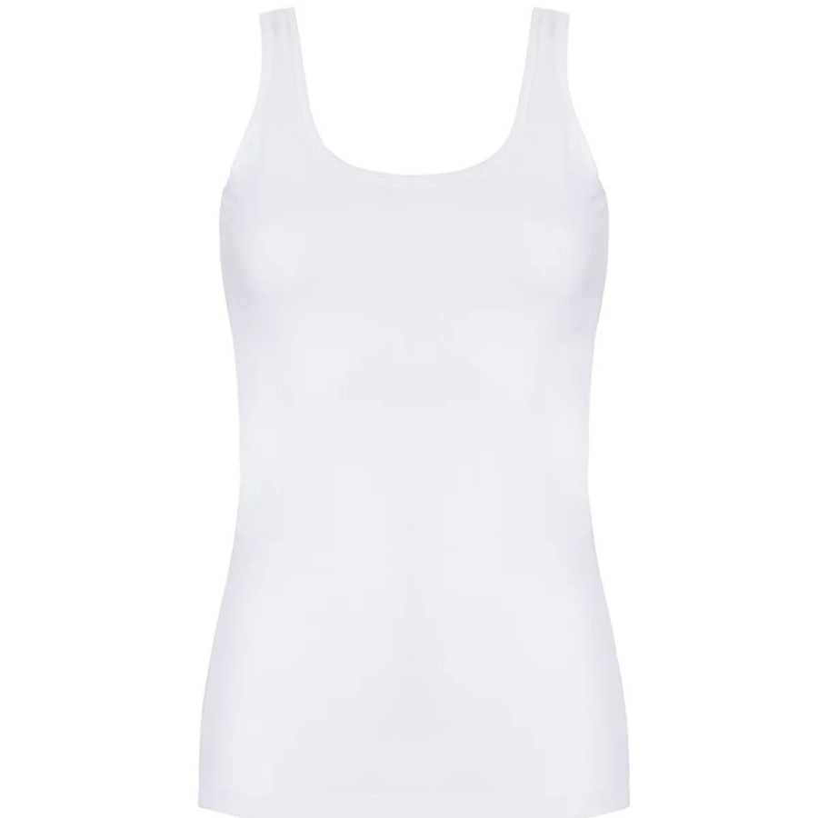 Lingeri FEMILET Bomuldsundert J | Femilet Basic Cotten Tank Top, Hvid