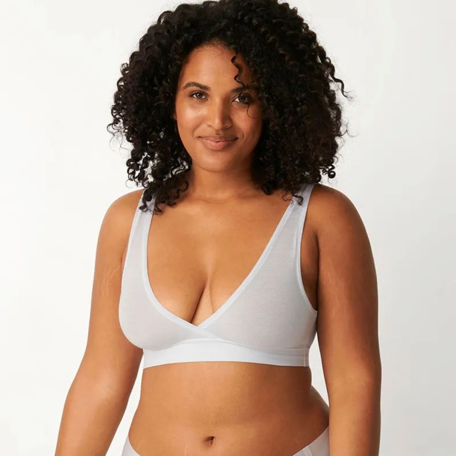 Lingeri Sloggi undert酶j Bh Uden B Jle | Sloggi Go Allround Bralette Bh, Hvid