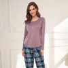 Lingeri Lady Avenue Pyjamas | Lady Avenue Cotton Flannel Pyjamas, Lyser D