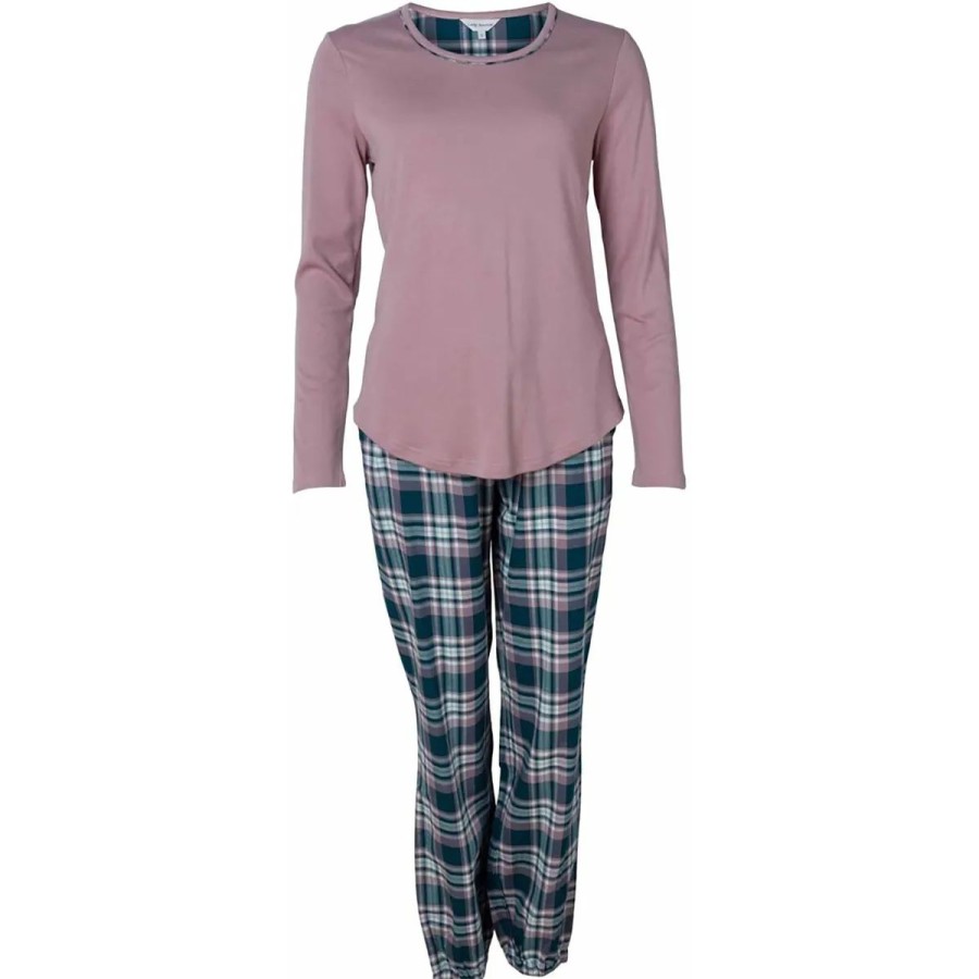 Lingeri Lady Avenue Pyjamas | Lady Avenue Cotton Flannel Pyjamas, Lyser D