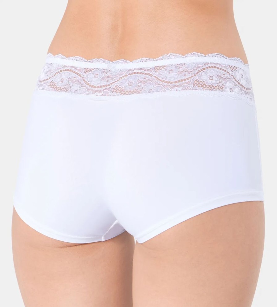 Lingeri Triumph Hipster Trusse | Triumph Lovely Micro Shorts, Hvid