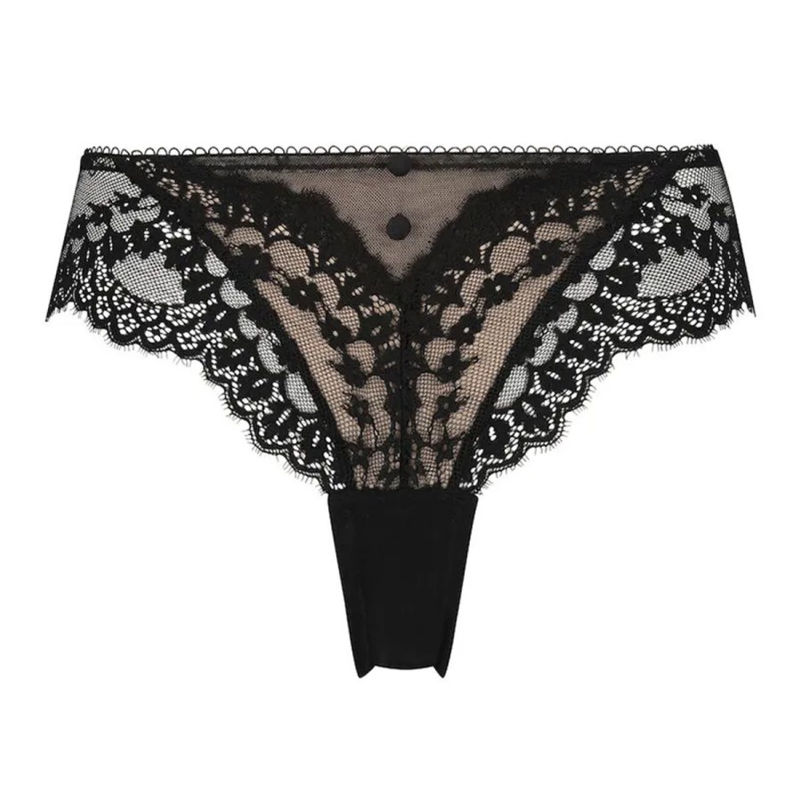 Lingeri Hunkem枚ller Brazilian Trusse | Hunkem Ller Daisy Brazilian Trusse, Sort