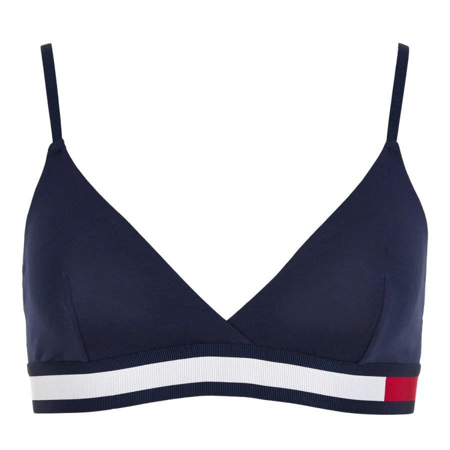 Lingeri Tommy Hilfiger Toppe | Tommy Hilfiger Triangle Bh, Bl