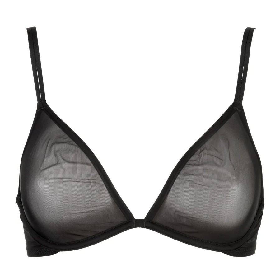 Lingeri Calvin Klein Bh Uden Vattering | Calvin Klein Lingeri Unlined Bh Med B Jle, Sort