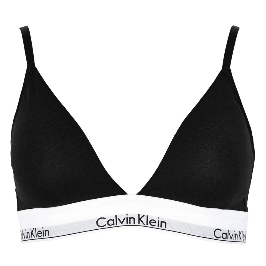 Lingeri Calvin Klein Bh Uden B Jle | Calvin Klein Lingeri Triangle Bh Uden B Jle, Sort