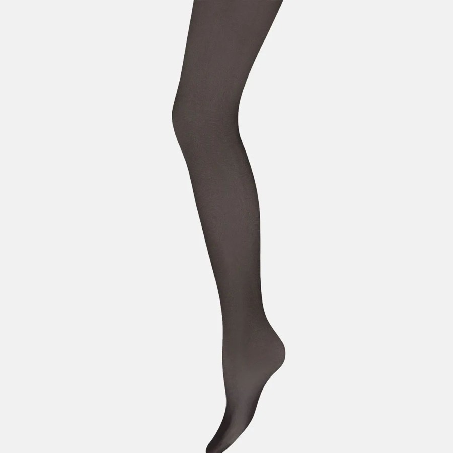 Lingeri Wolford Str Mpebukser | Wolford Satin Touch 20 Str Mpebukser, Sort