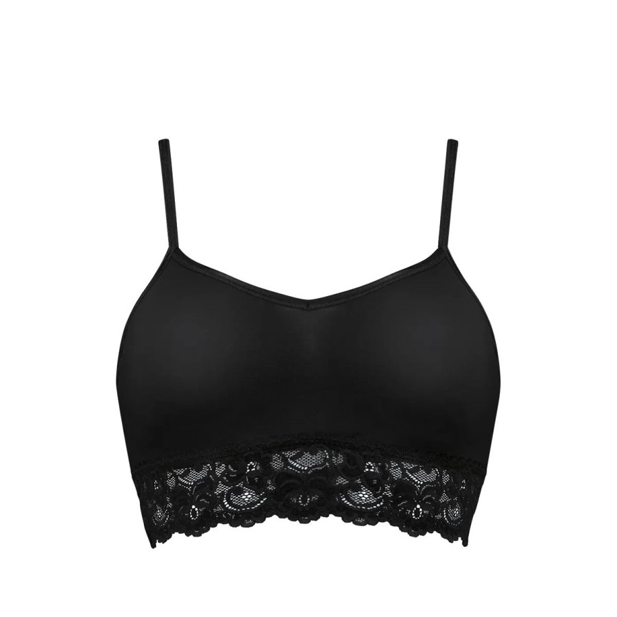 Lingeri Sloggi undert酶j Bh Uden B Jle | Sloggi Romance Bralette Bh, Sort