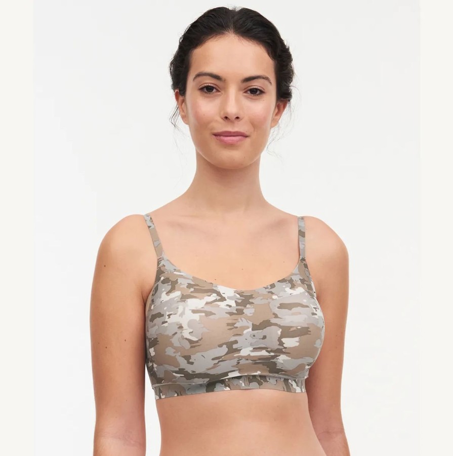 Lingeri Chantelle Bh Uden B Jle | Chantelle Soft Stretch Bralette Bh, Gr