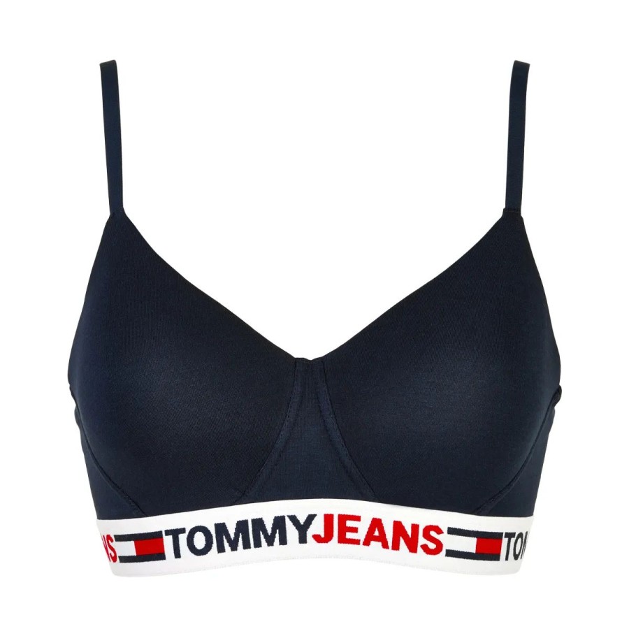 Lingeri Tommy Hilfiger Bh Uden B Jle | Tommy Hilfiger Lingeri Bralette Bikini Top, Bl