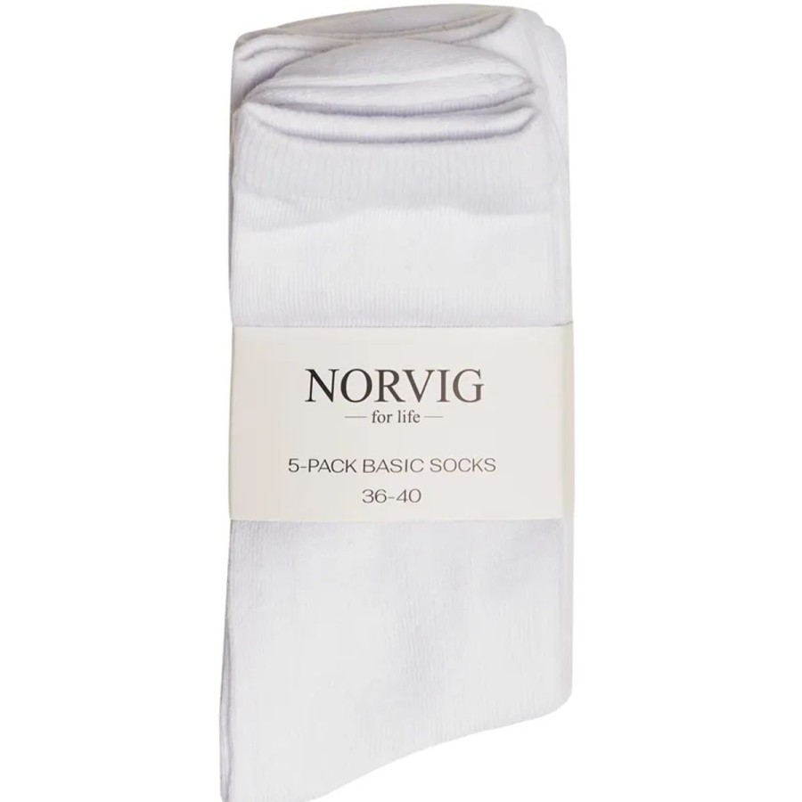 Lingeri NORVIG Multipak Trusser | Norvig 5-Pack Str Mper, Hvid