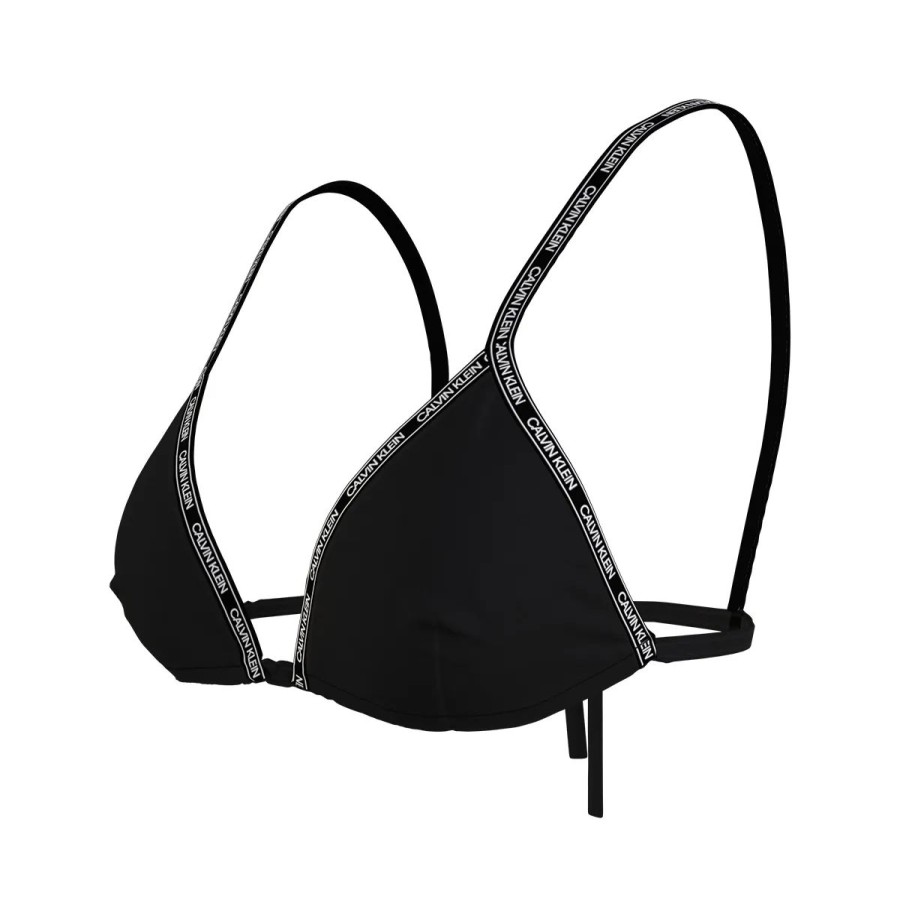 Lingeri Calvin Klein Bikini | Calvin Klein Triangle Bikini Top, Sort