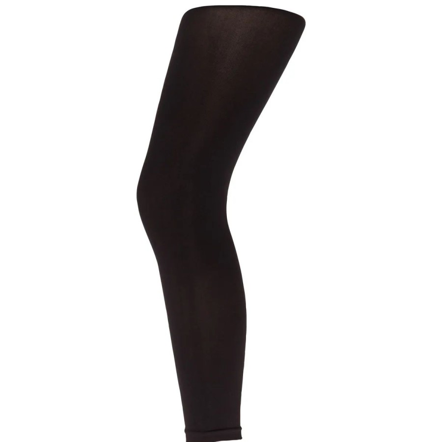 Lingeri DECOY str酶mper og str酶mpebukser Leggings | Decoy Microfiber Str Mpebukser, Sort