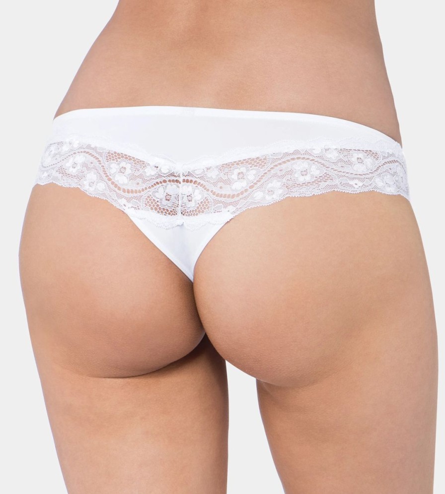 Lingeri Triumph Brazilian Trusse | Triumph Lovely Micro G-Streng, Hvid