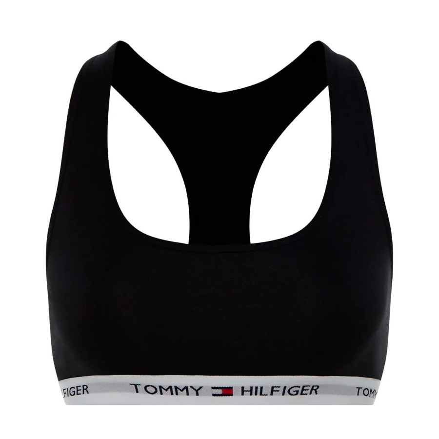 Lingeri Tommy Hilfiger Bh Toppe | Tommy Hilfiger Bralette Top, Sort