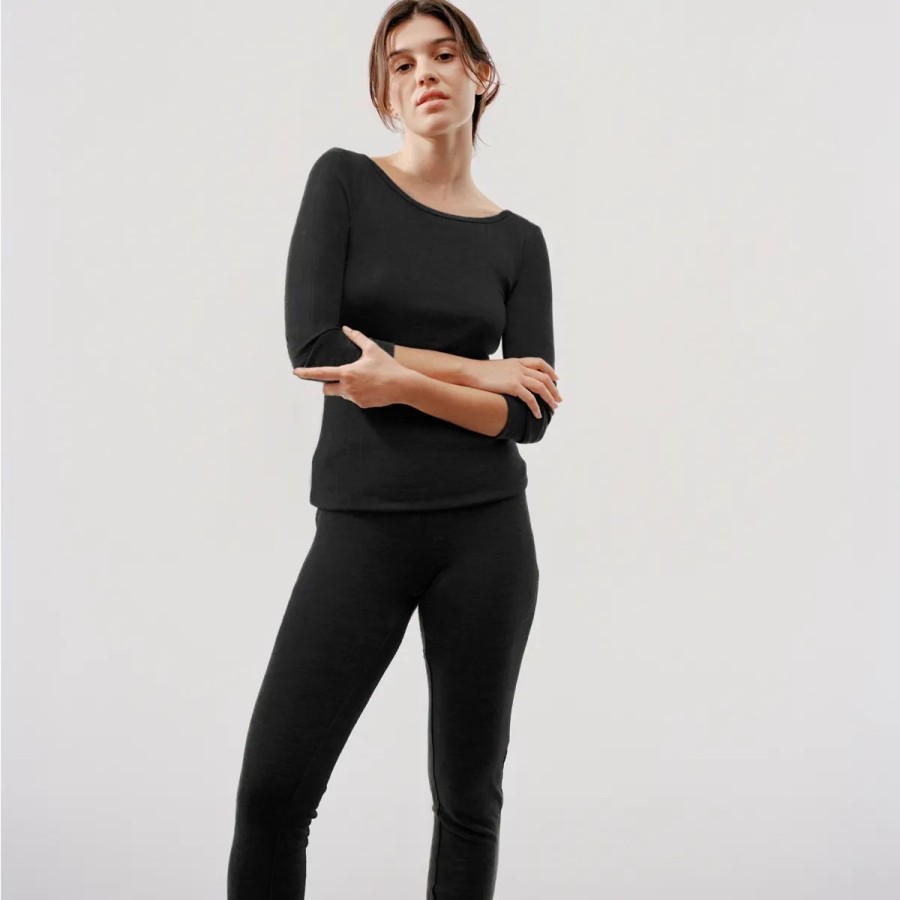 Lingeri Chantelle Uldundert J | Chantelle Thermo Comfort Leggings, Sort