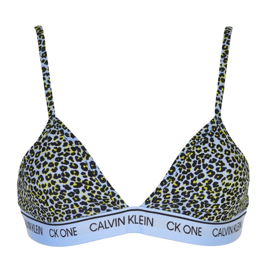 Lingeri Calvin Klein Bh Uden B Jle | Calvin Klein Lingeri Unlined Triangle Bralette Bh, Multi