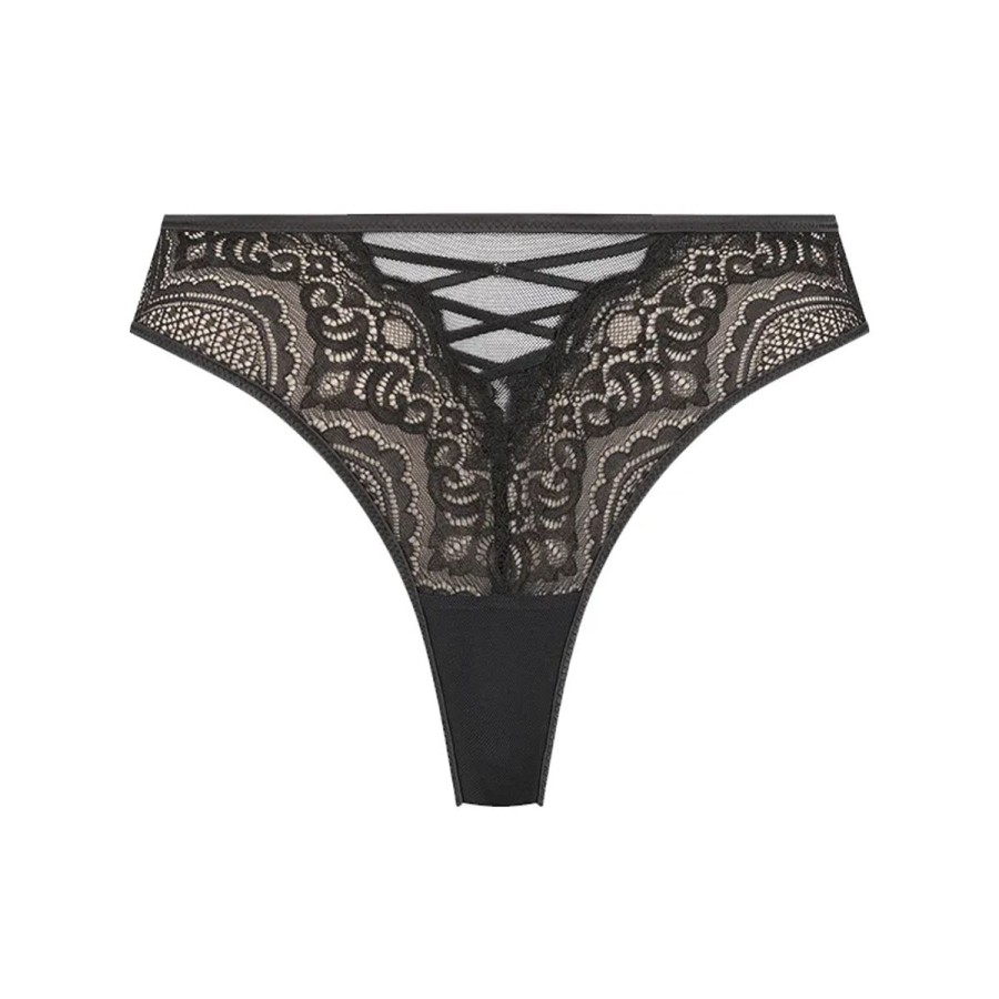 Lingeri Hunkem枚ller Brazilian Trusse | Hunkem Ller Lotta Brazilian Trusse, Sort