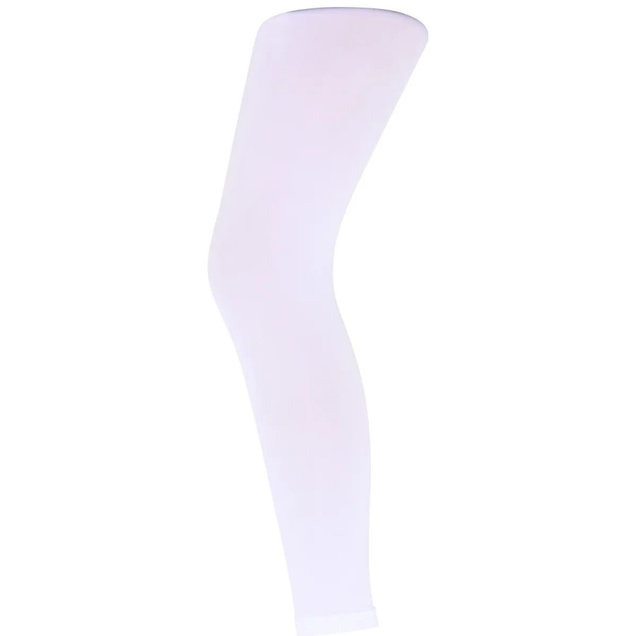 Lingeri DECOY str酶mper og str酶mpebukser Leggings | Decoy Capri Microfiber 3D Str Mpebukser, Hvid