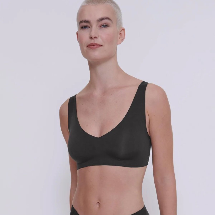 Lingeri Sloggi undert酶j Bh Uden B Jle | Sloggi Zero Feel 2.0 Bralette Bh, Sort