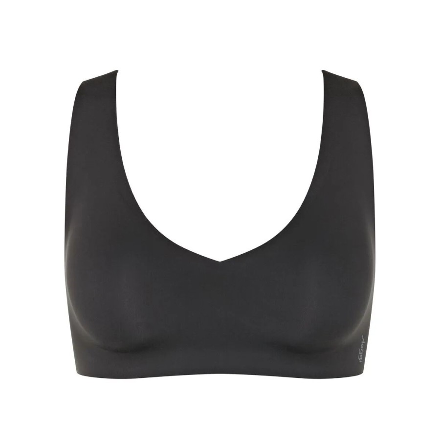 Lingeri Sloggi undert酶j Bh Uden B Jle | Sloggi Zero Feel 2.0 Bralette Bh, Sort